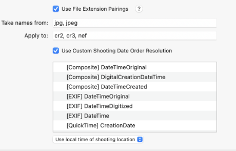 file pairing