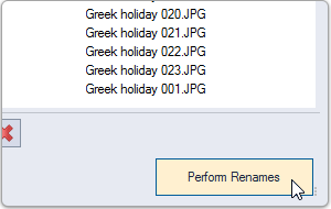 The Rename button