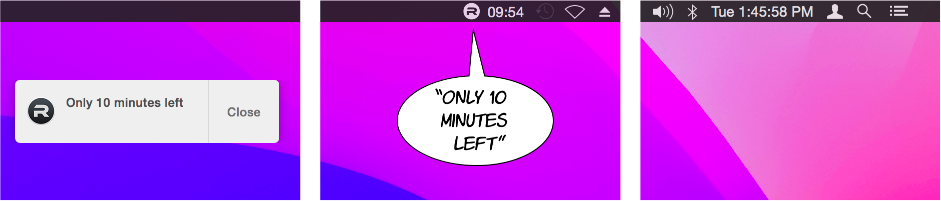 focus notification examples