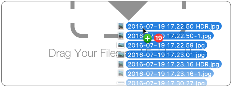 batch correct photo dates by drag and drop