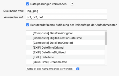 file pairing