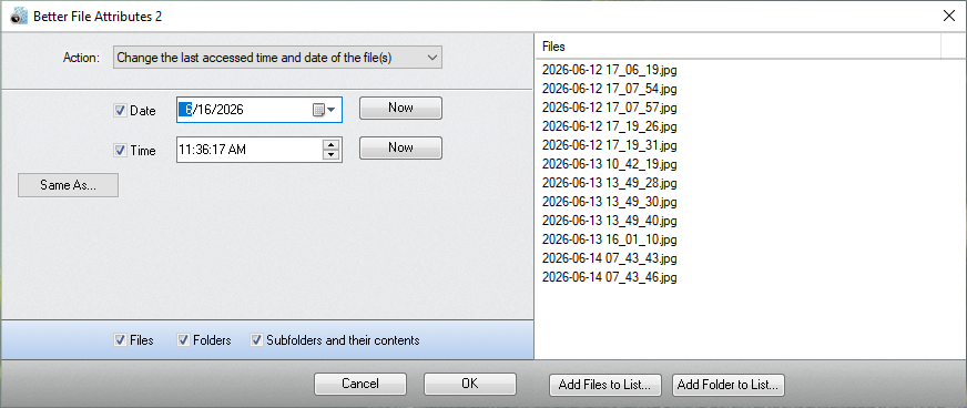 Better File Attributes for Windows